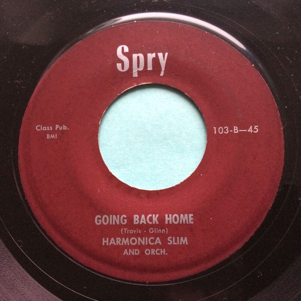 Harmonica Slim - Going back home - Spry - VG+