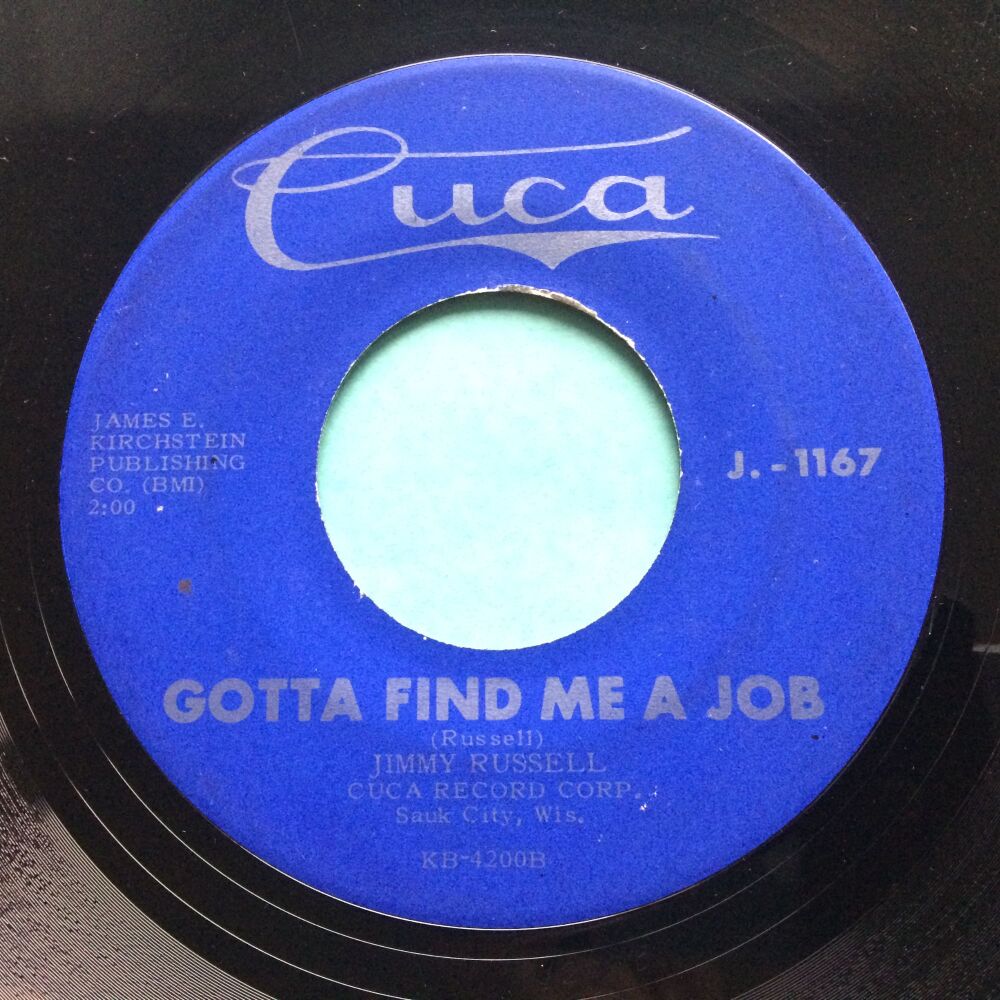 Jimmy Russell - Gotta find me a job - Cuca - VG+