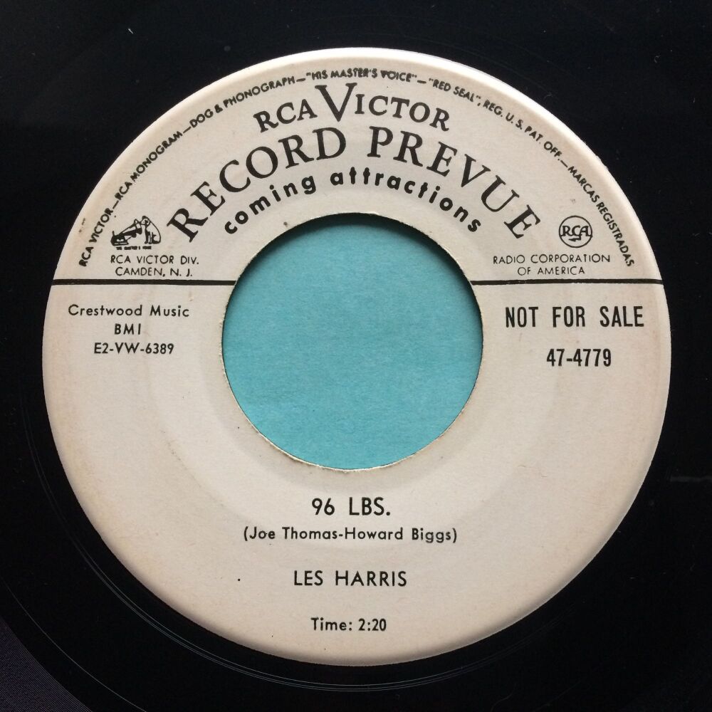 Les Harris - 96 lbs - RCA promo - VG+