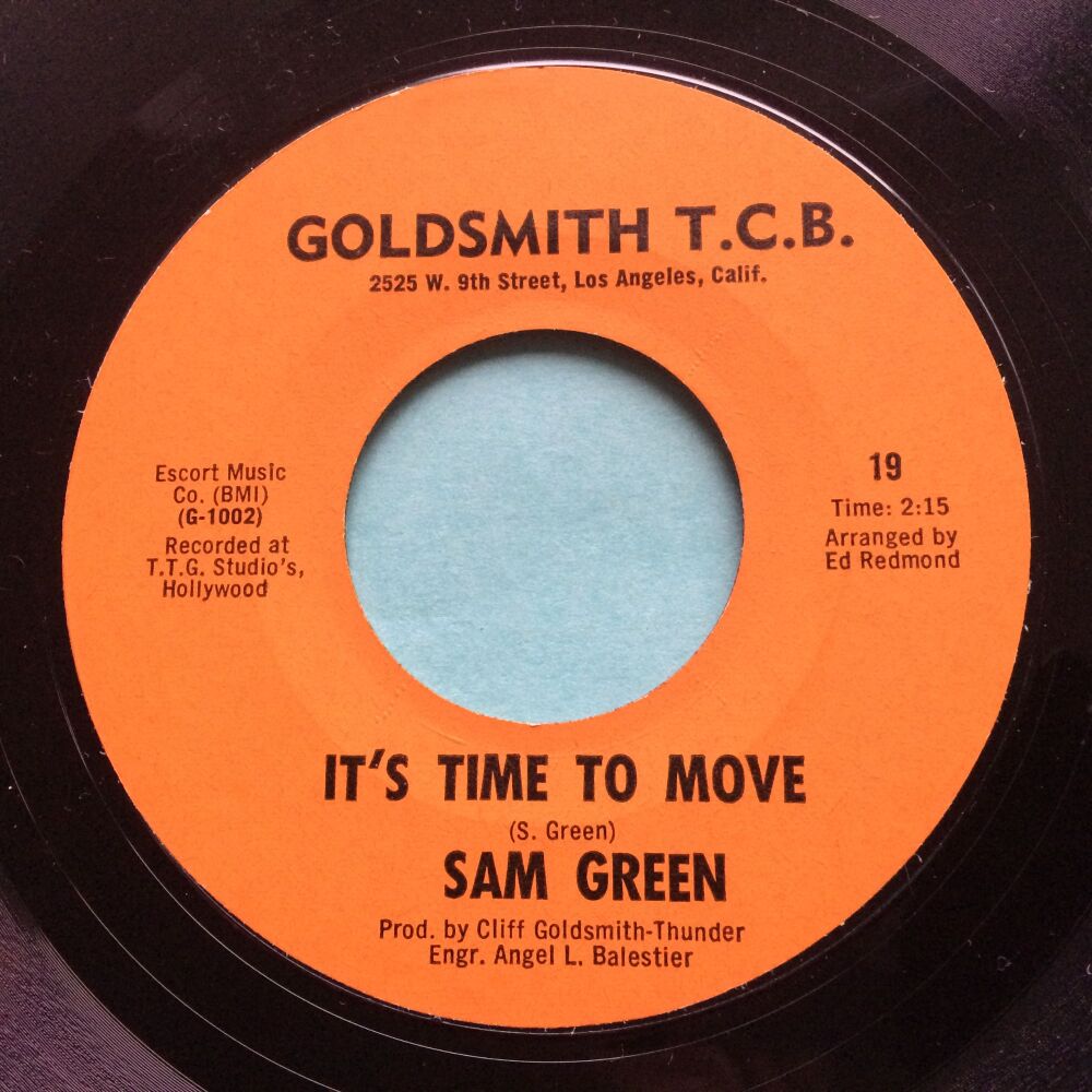 Sam Green - It's time to move - Goldsmith T.C.B. - Ex