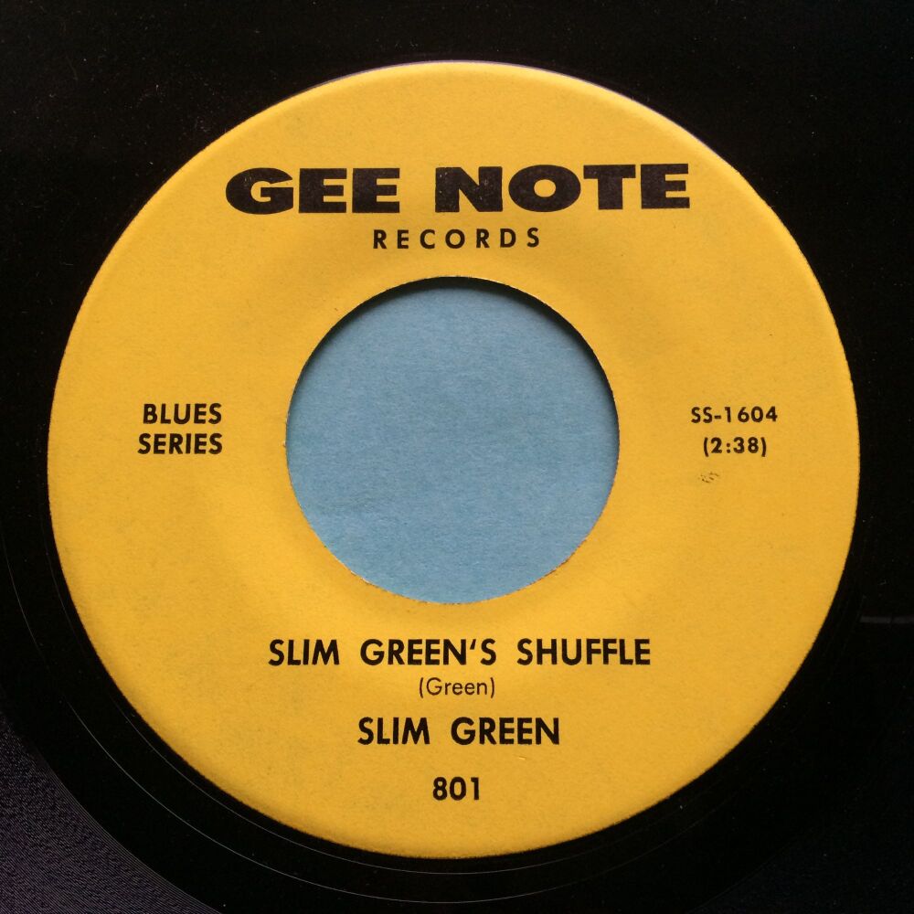 Slim Green - Slim Green's Shuffle - Gee Note - Ex