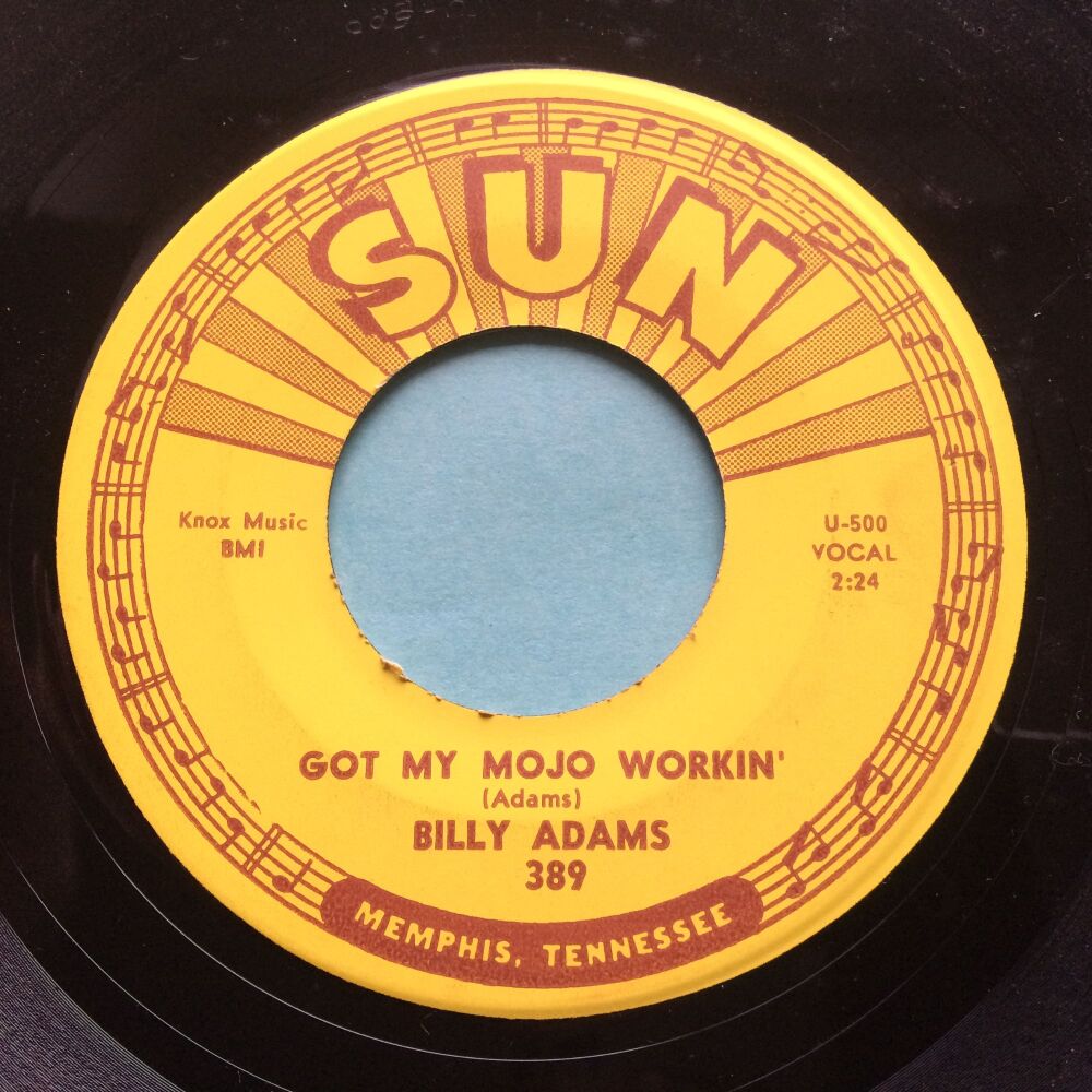 Billy Adams - Got my mojo workin' - Sun - Ex
