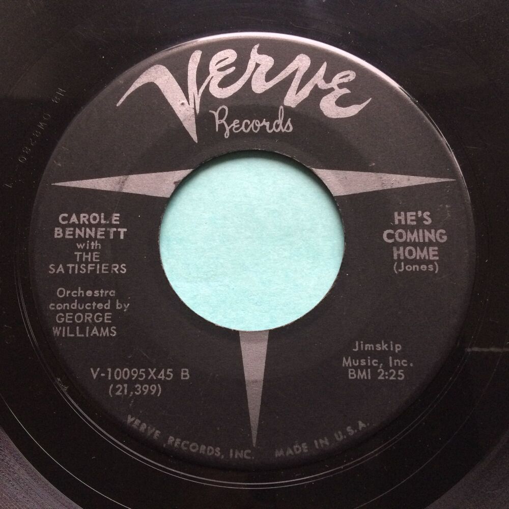 Carole Bennett - He's coming home - Verve - VG+