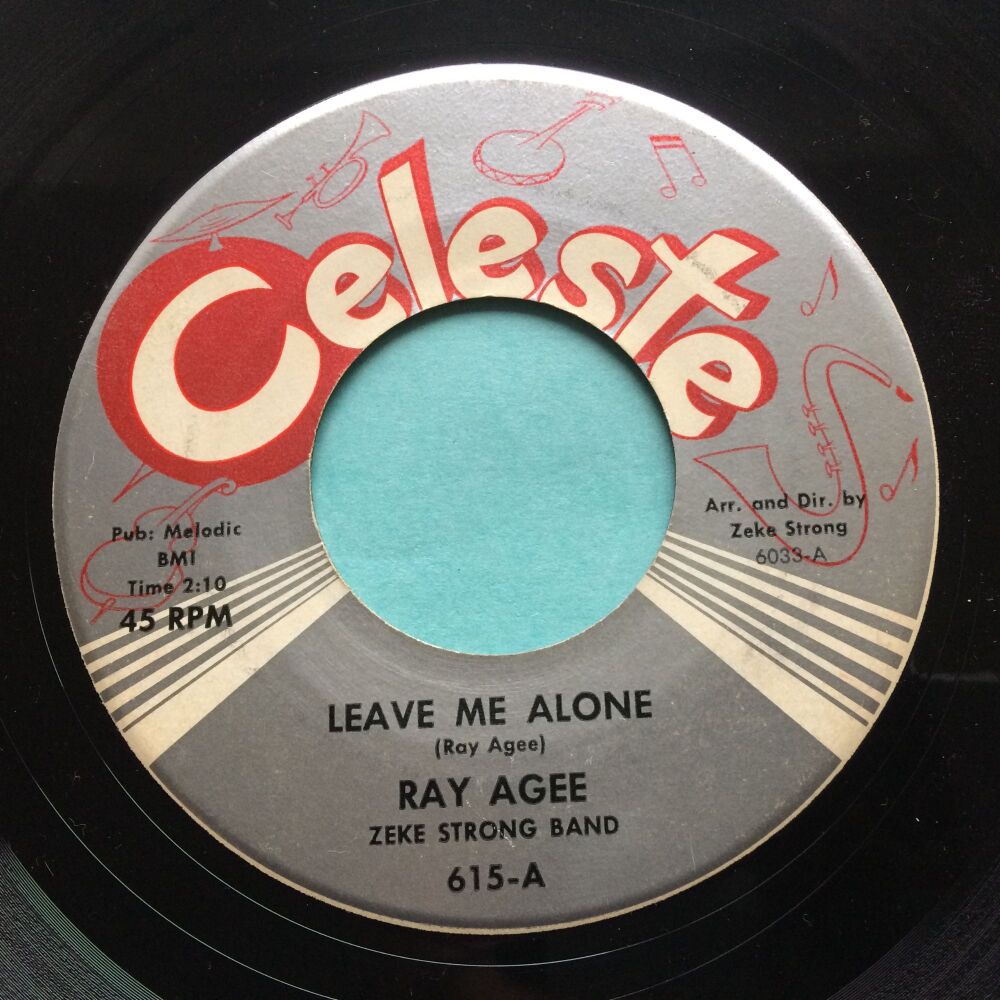 Ray Agee - Leave me alone - Celeste - VG+