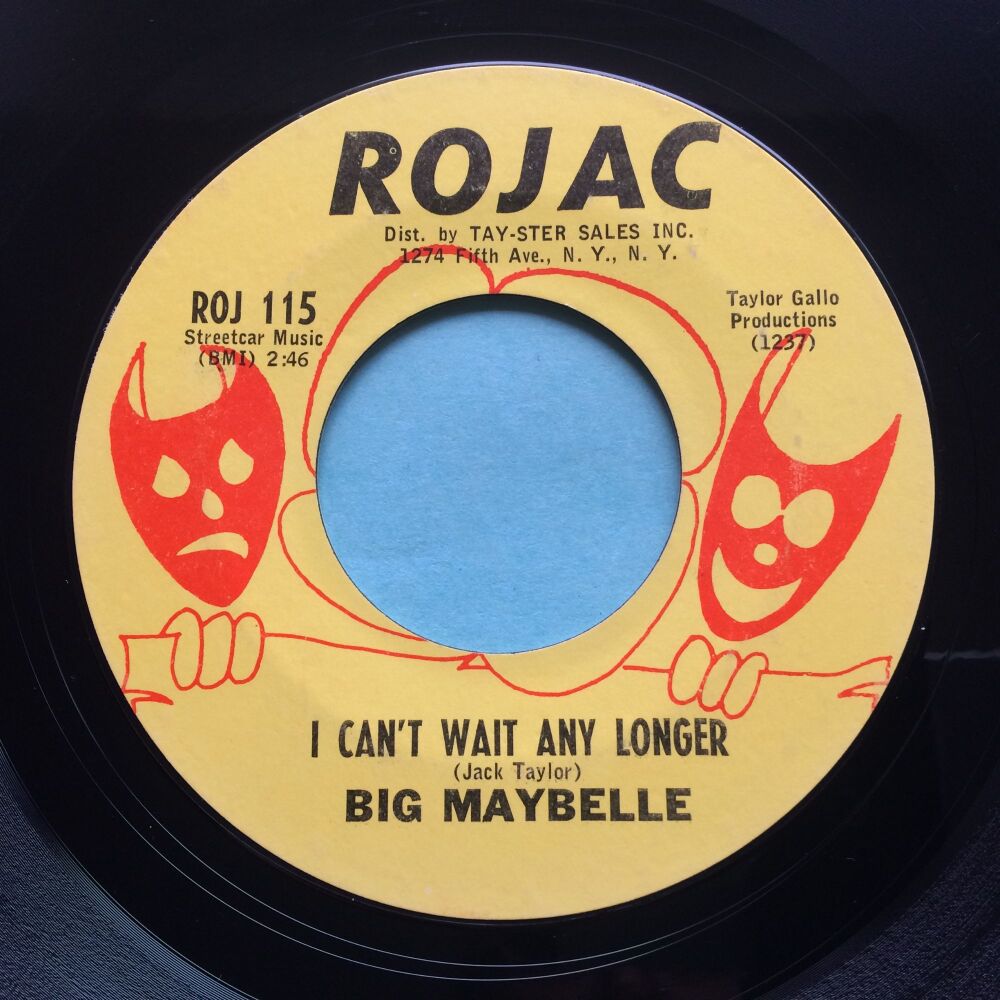Big Maybelle - I can't wait any longer - Rojac - Ex