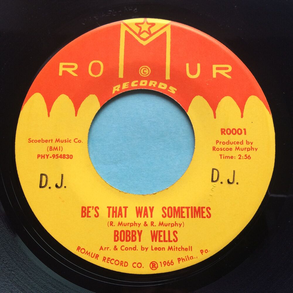 Bobby Wells - Be's that way sometimes - Romur - Ex