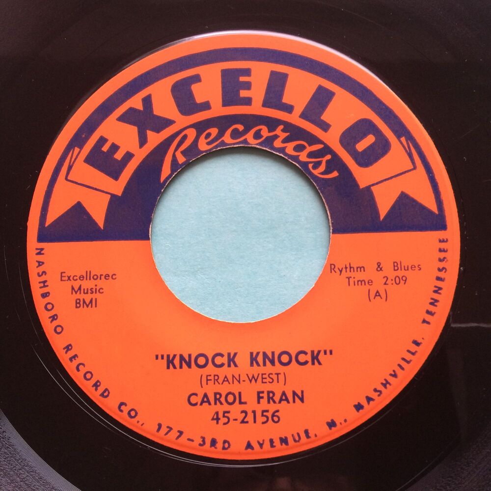 Carol Fran - Knock Knock - Excello - Ex