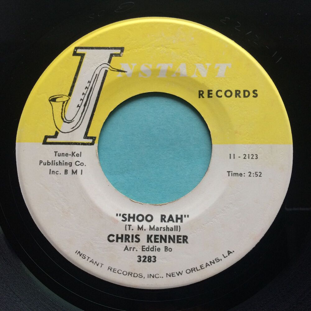 Chris Kenner - Shoo Rah b/w Stretch my hand - Instant - Ex
