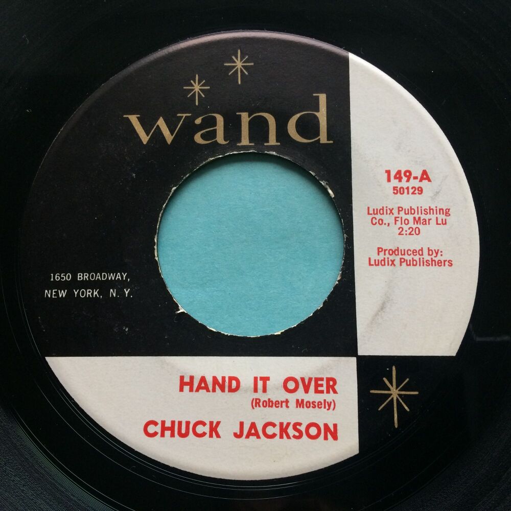 Chuck Jackson - Hand it over - Wand - VG+