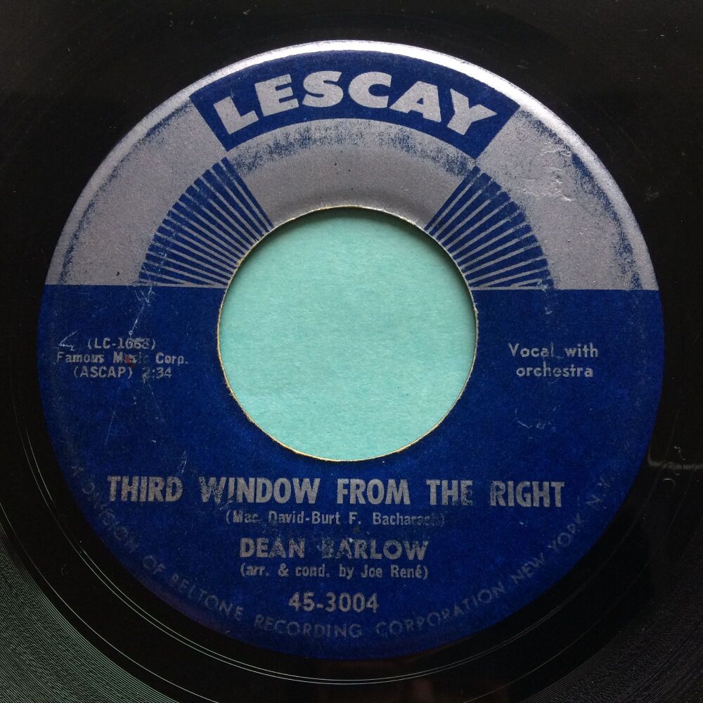 Dean Barlow - Third window from the right - Lescay - VG+