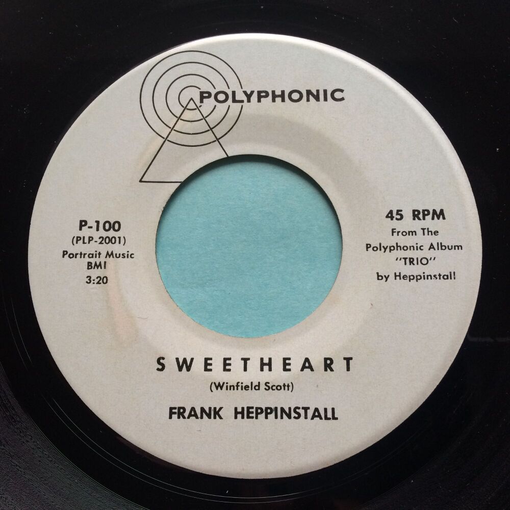Frank Heppinstall - Sweetheart - Polyphonic - Ex-