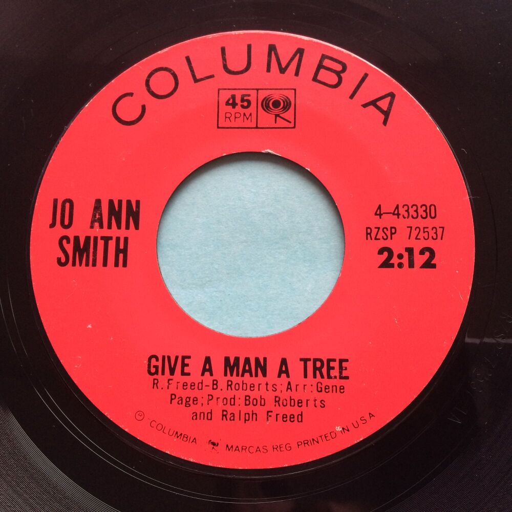 Jo Ann Smith - Give a man a tree - Columbia - VG+
