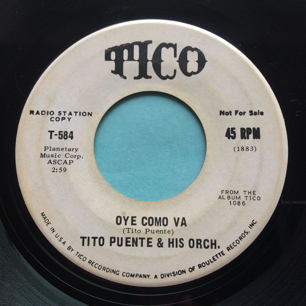 Tito Puente and his Orch - Oye como va - Tico promo - VG+