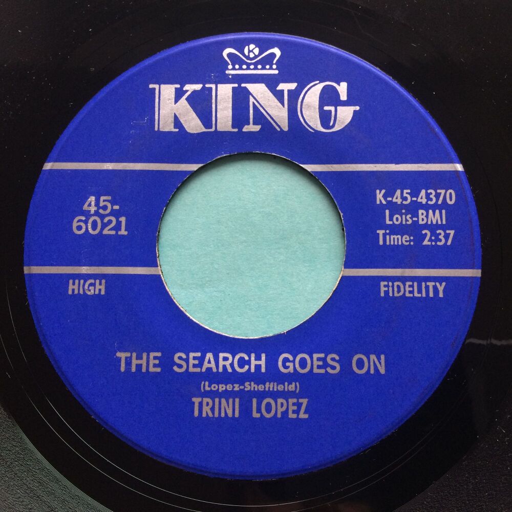 Trini Lopez - The search goes on - King - Ex
