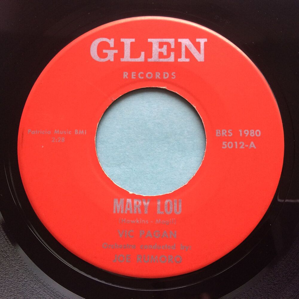 Vic Pagan - Mary Lou - Glen - Ex
