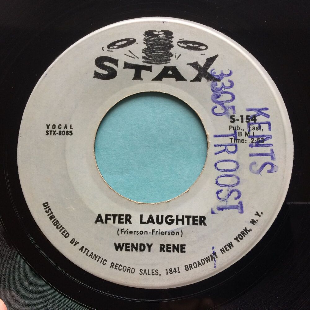 Wendy Rene - After Laughter - Stax - VG+