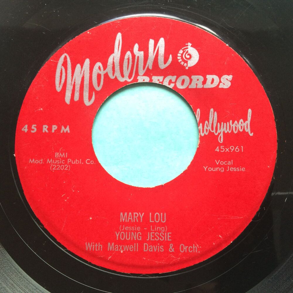 Young Jessie - Mary Lou b/w Don't think I will - Modern - VG plays VG+