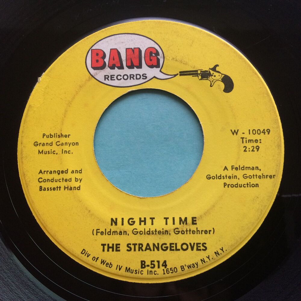 Strangeloves - Night Time - Bang - Ex-