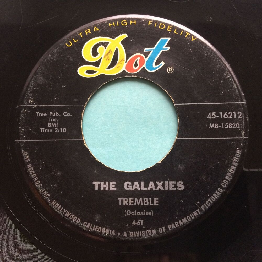 The Galaxies - Tremble - Dot - VG+