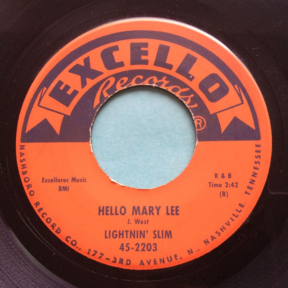 Lightnin' Slim - Hello Mary Lee b/w I'm tired waitin' baby - Excello - Ex-