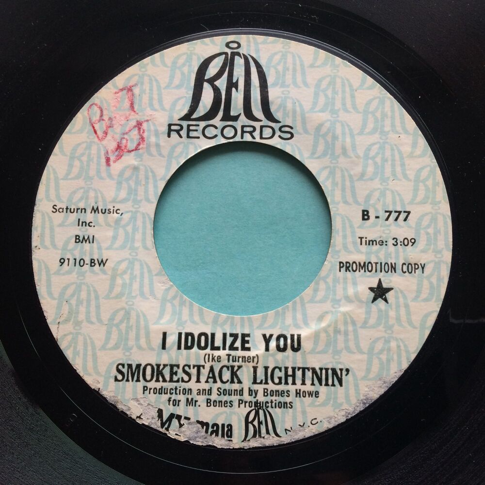 Smokestack Lightnin' - Idolize you b/w Something's got a hold on me - Bell promo - VG+