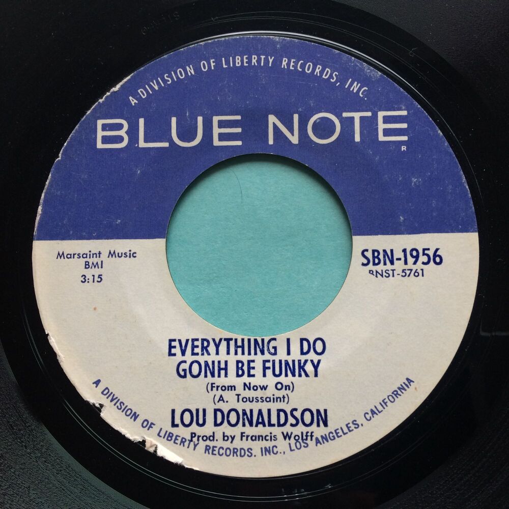 Lou Donaldson - Everything I do gonh be funky (from now on) - Bluenote - Ex-
