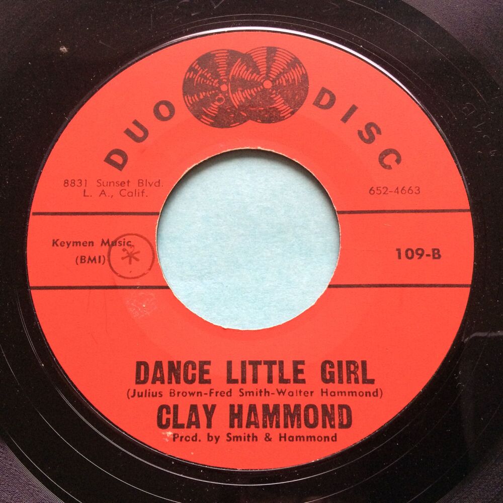 Clay Hammond - Dance little girl - Duo Disc - Ex