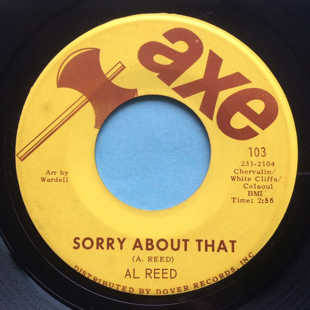 Al Reed - Sorry about that - Axe - Ex