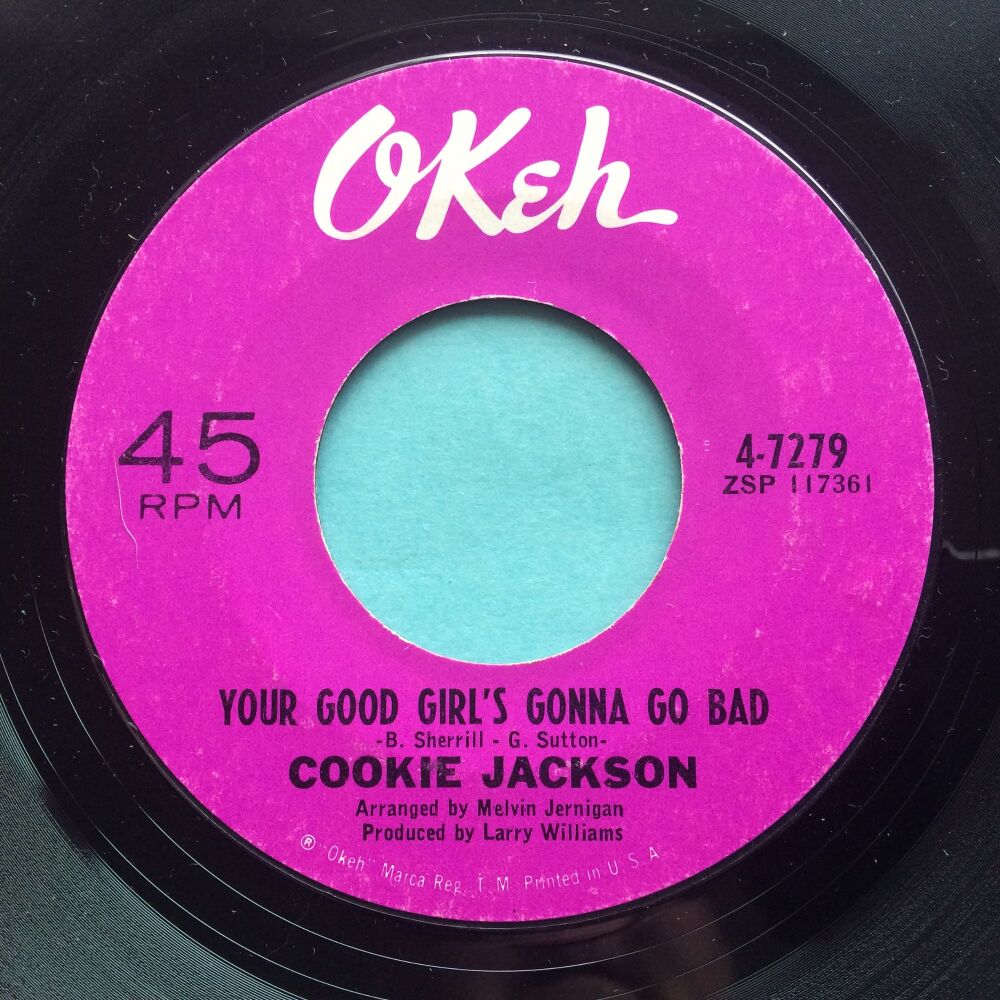 Cookie Jackson - Your good girl’s gonna go bad - Okeh - Ex