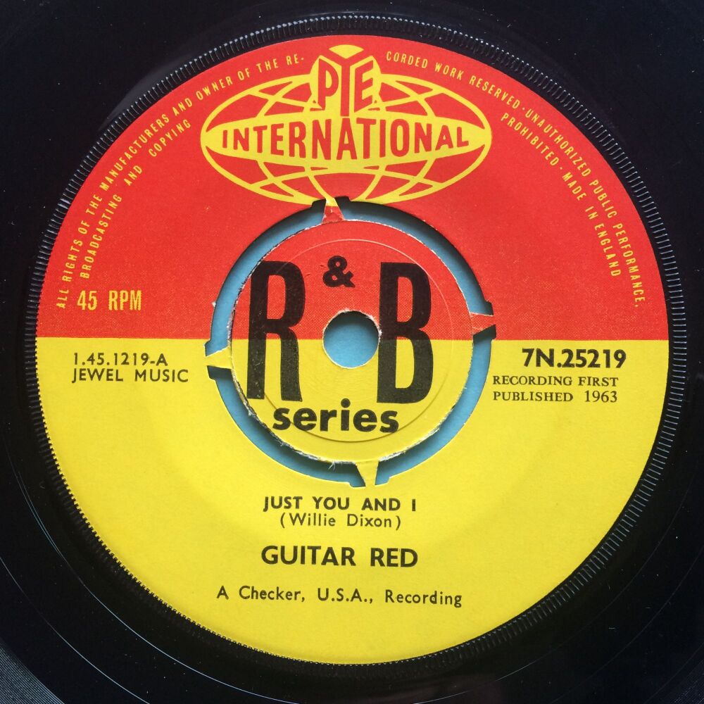 Guitar Red - Just you and I - U.K. Pye International R&B Series - Ex