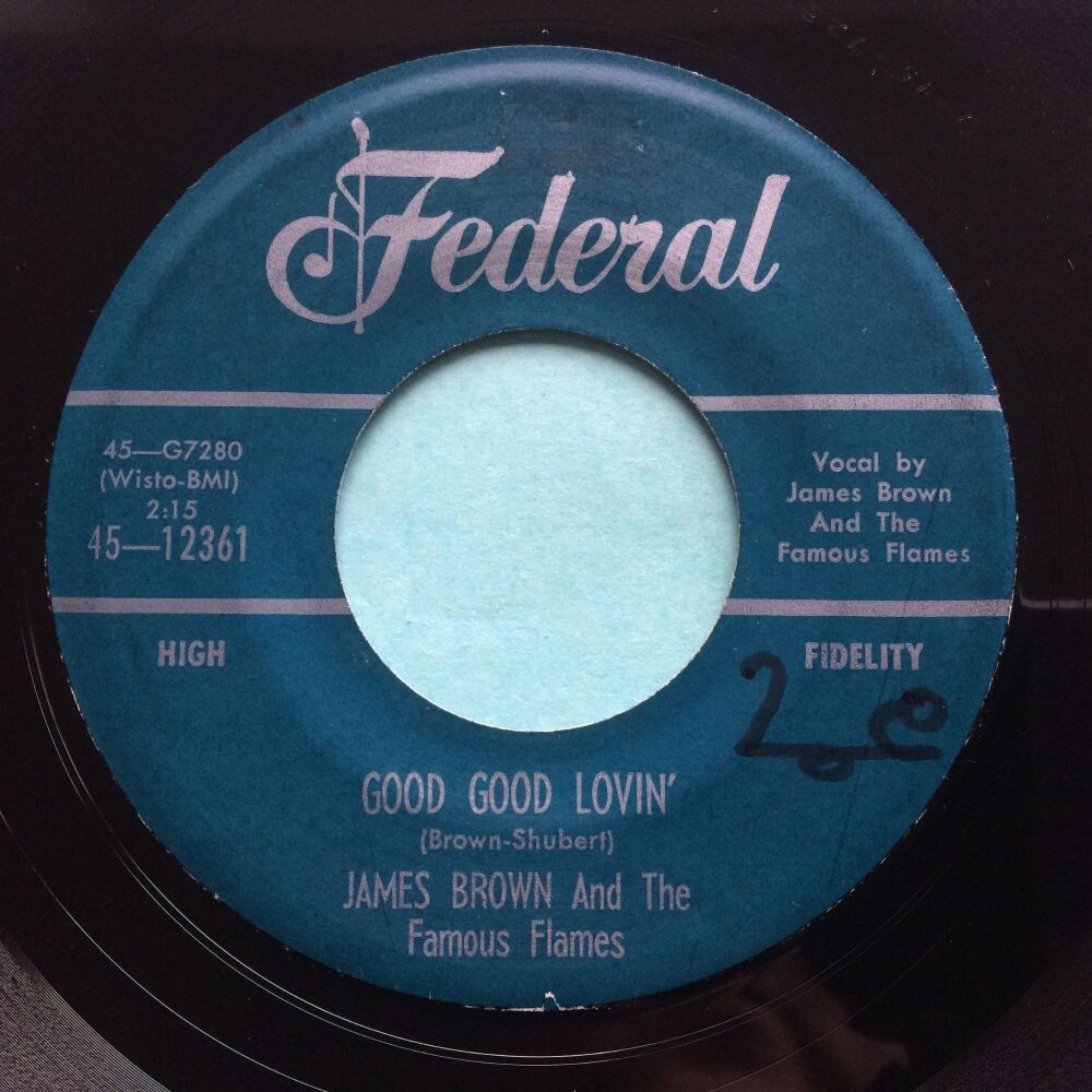 James Brown - Good good lovin' b/w Don't let it happen to you - Federal - VG+