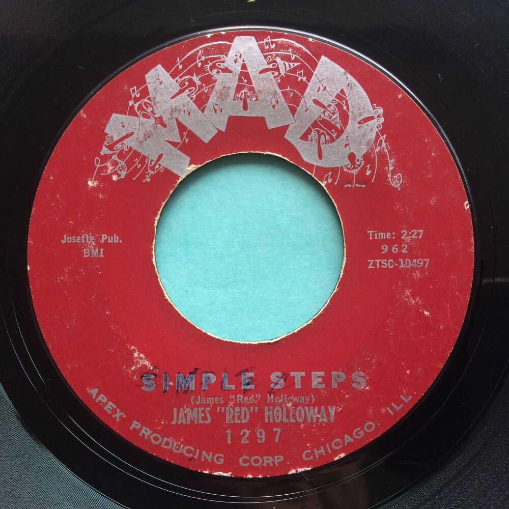 James Red Holloway - Simple steps b/w A la carte - Mad - VG+ / VG- (flip lower grade)