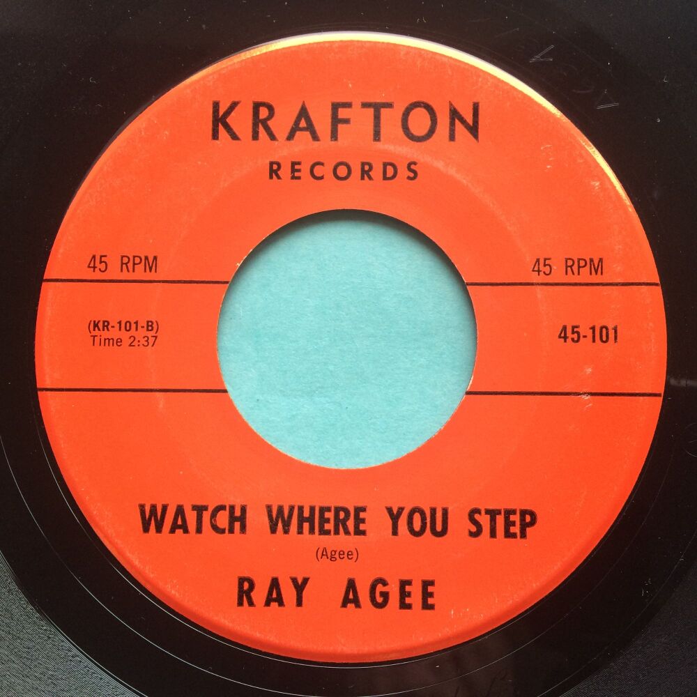 Ray Agee - Watch where you step - Krafton - Ex