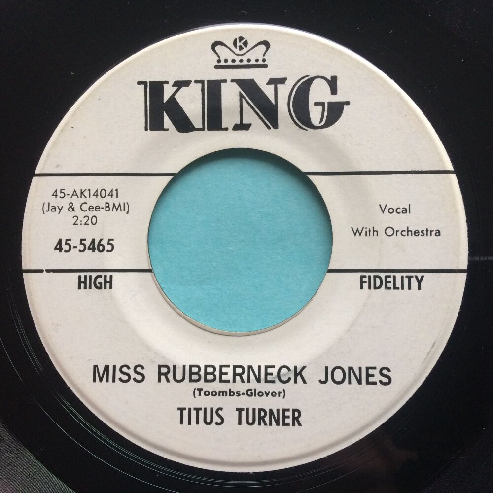 Titus Turner - Miss Rubberneck Jones - King promo - Ex-