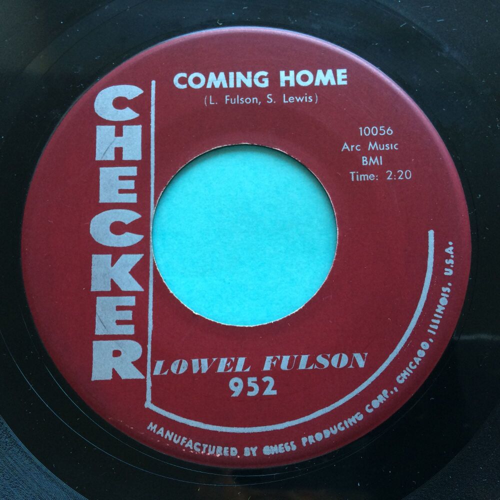 Lowel Fulson - Coming home - Checker - VG+