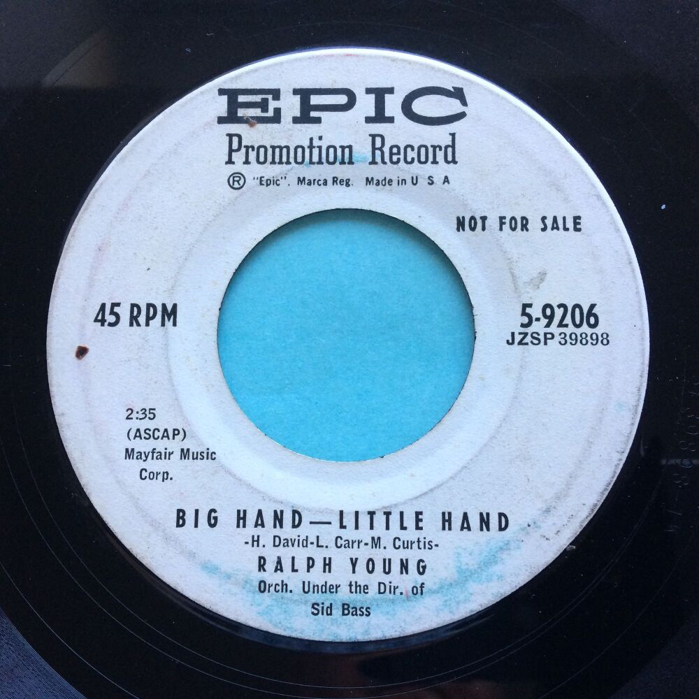 Ralph Young - Big hand little hand - Epic promo - VG+