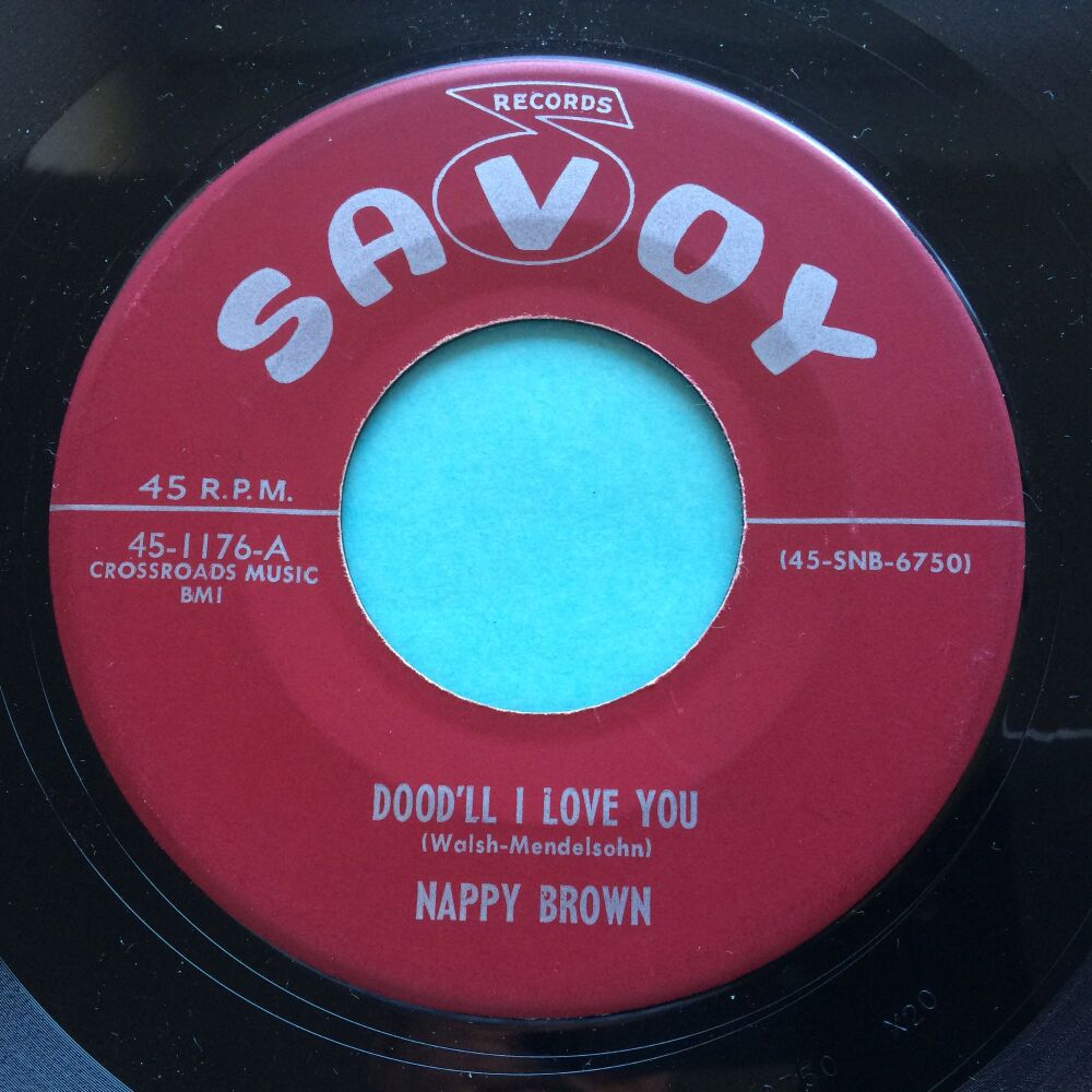 Nappy Brown - Dood'll love you - Savoy - Ex