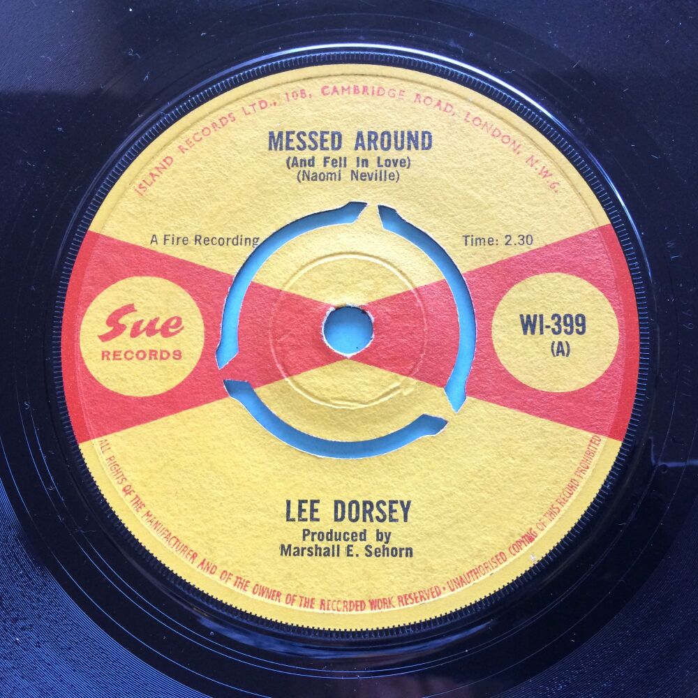 Lee Dorsey - Messed around b/w When I meet my baby - U.K. Sue - Ex-