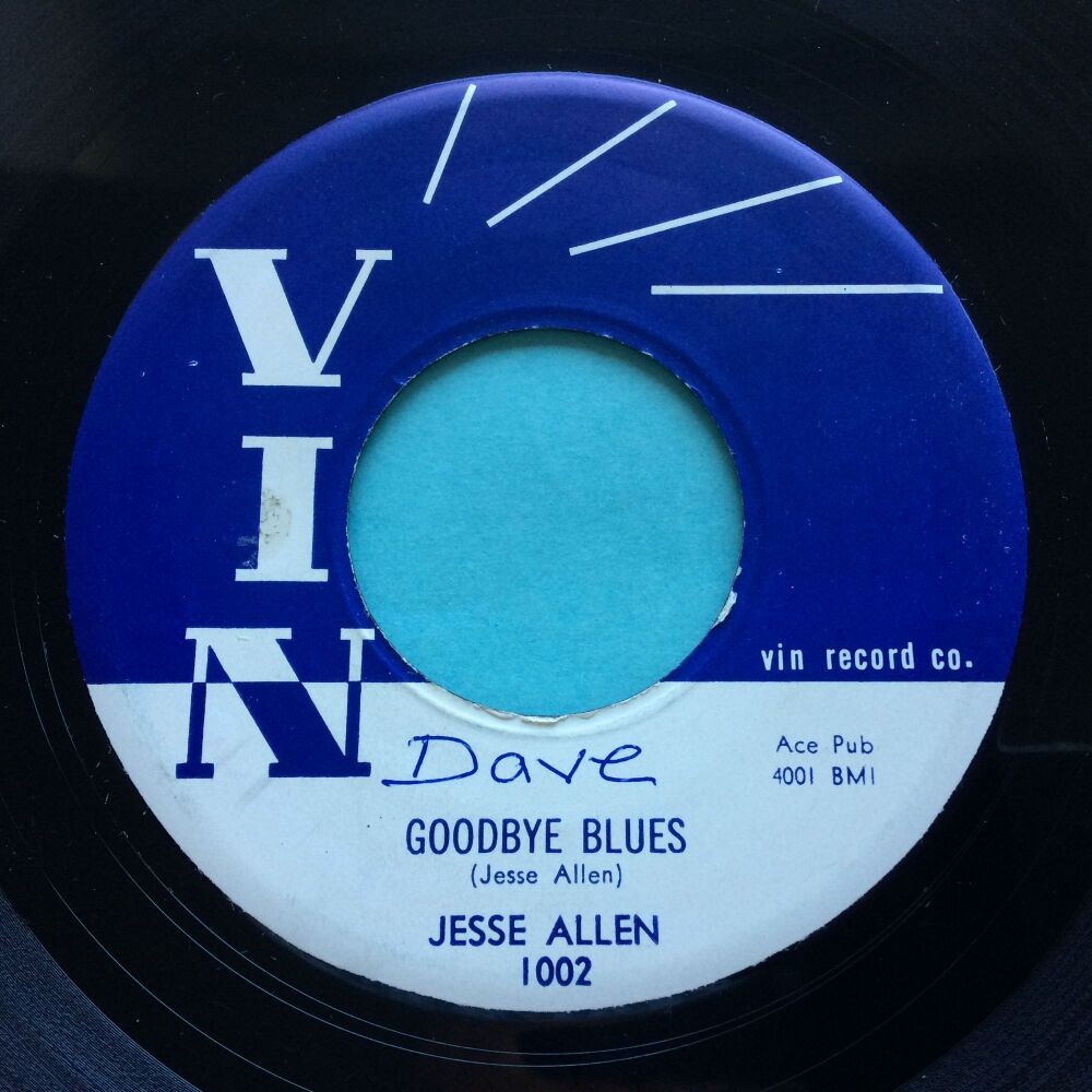 Jesse Allen - Goodbye blues - Vin - VG+ (Swol)