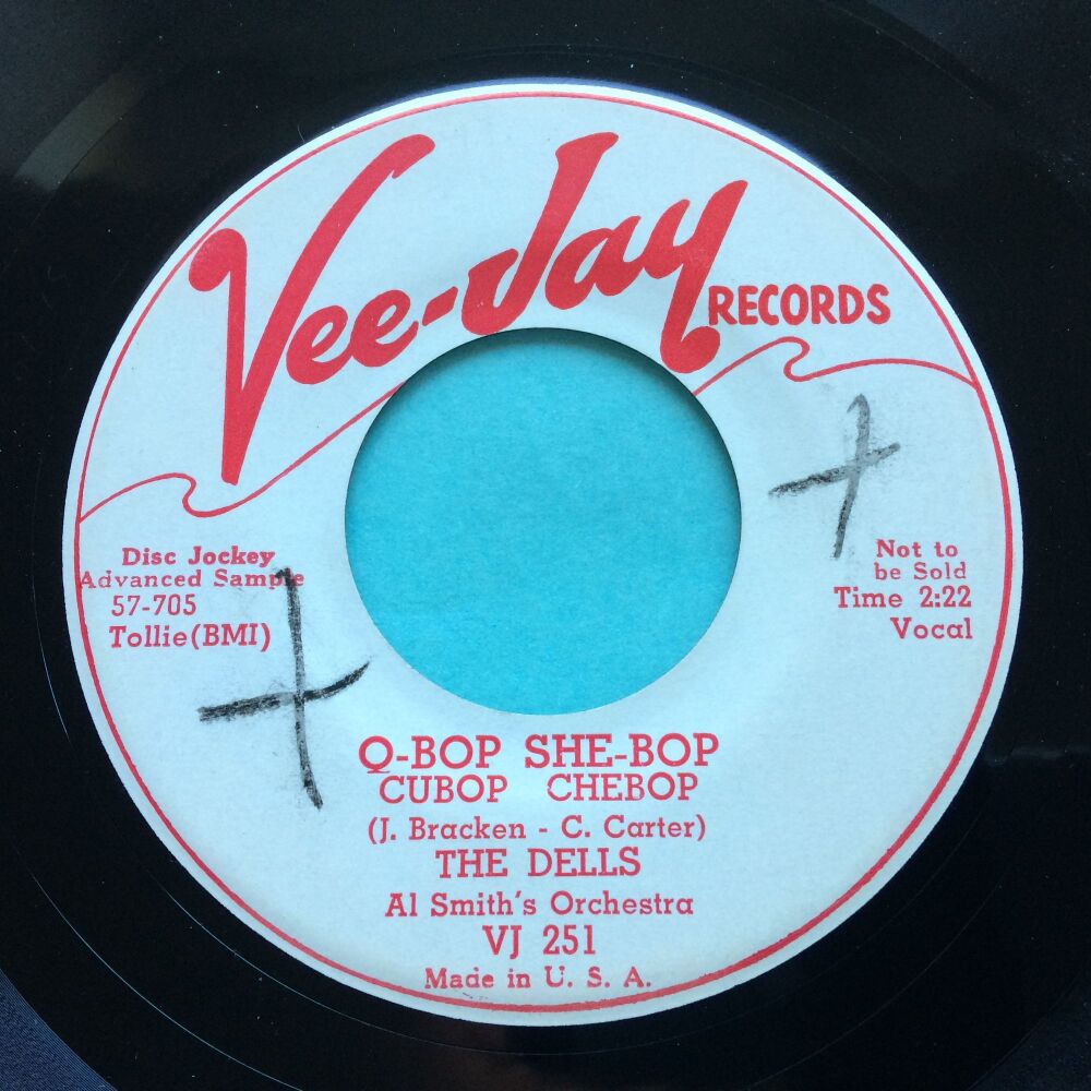 Dells - Q-bop She-bop - VeeJay promo - Ex- (xol)