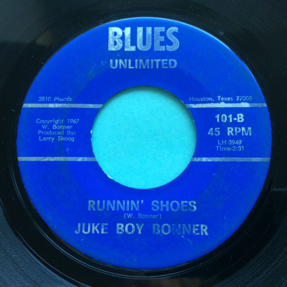 Juke Boy Bonner - Runnin' shoes - Blues Unlimited - Ex-
