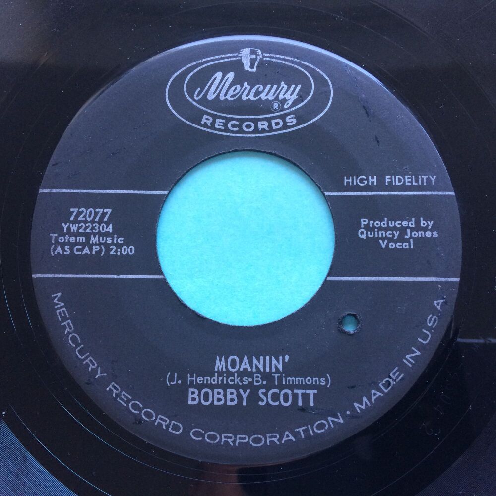 Bobby Scott - Moanin' - Mercury - VG+