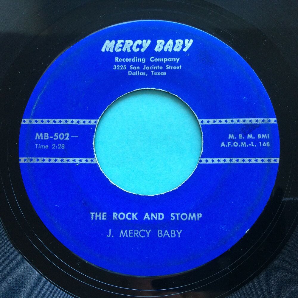 J  Mercy Baby - The rock and stomp - Mercy Baby - VG