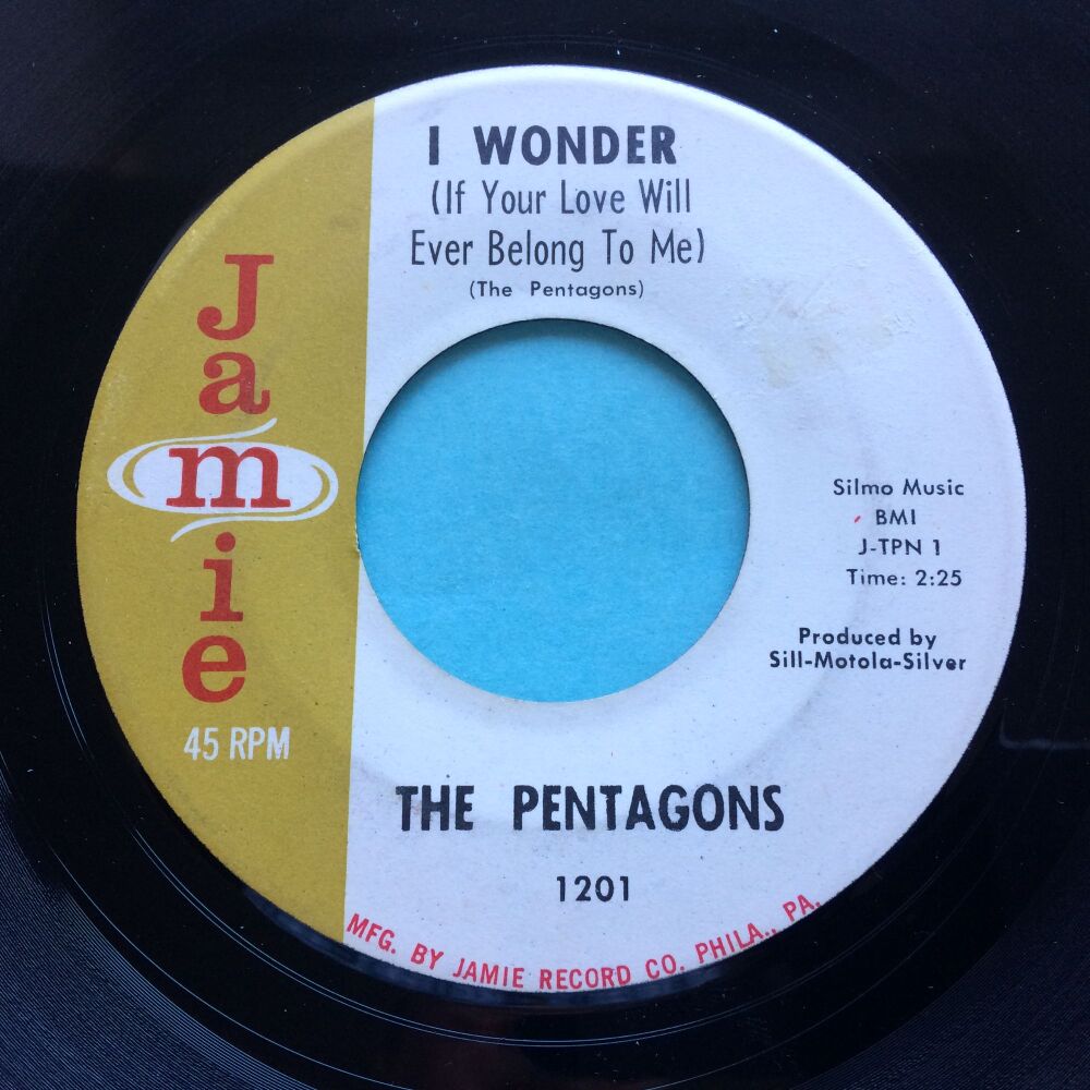 Pentagons - I wonder - Jamie - Ex