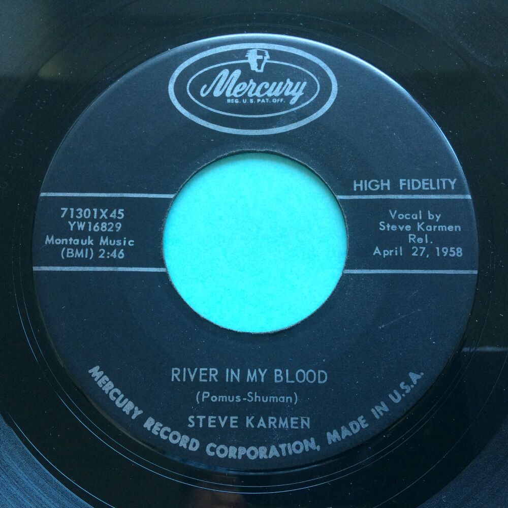 Steve Karmen - River in my blood - Mercury - Ex-