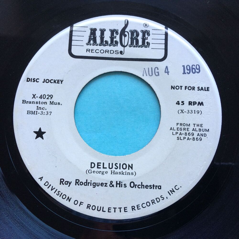 Ray Rodriguez and his Orchestra - Delusion - Alegre promo - Ex-