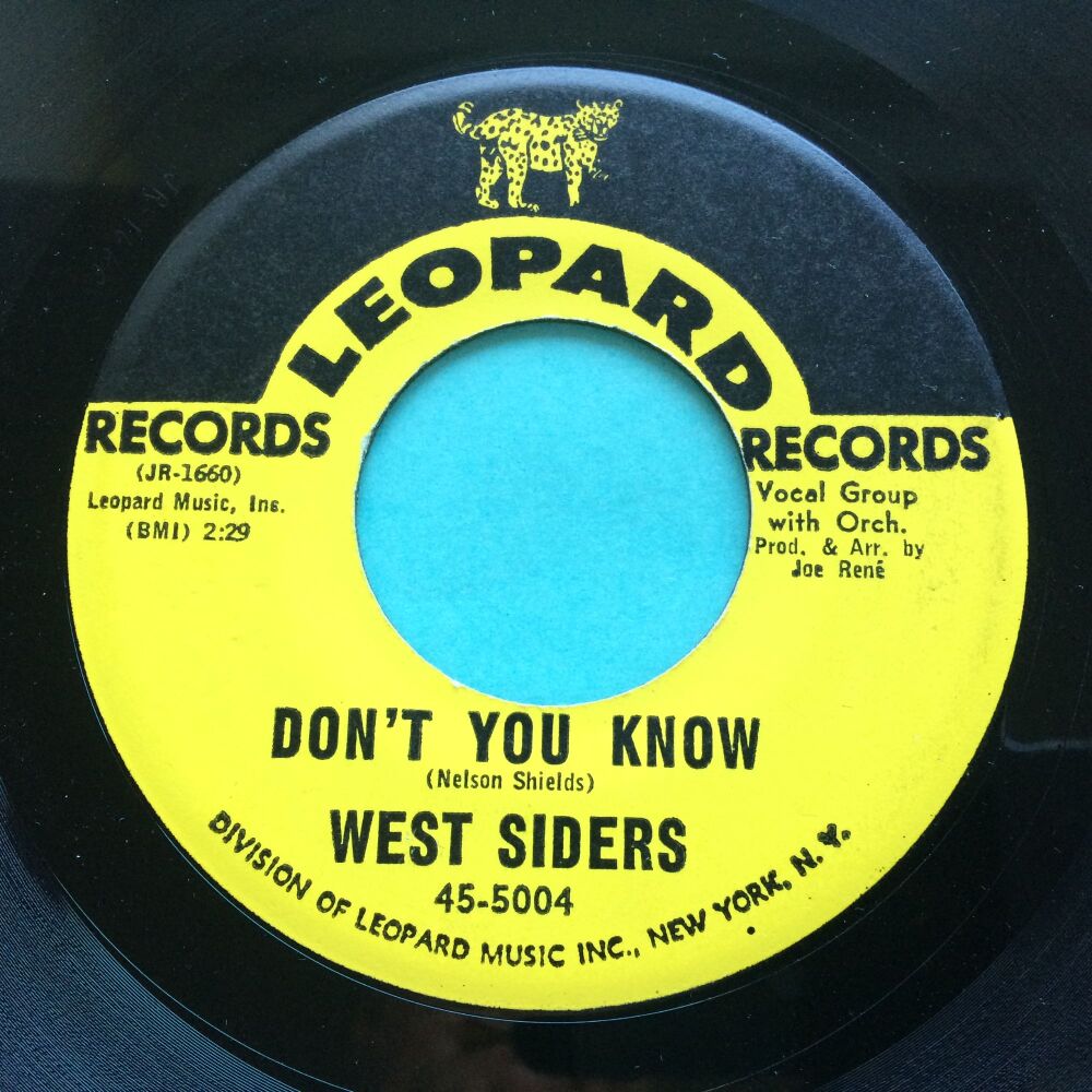 West Siders - Don't you know - Leopard - VG+