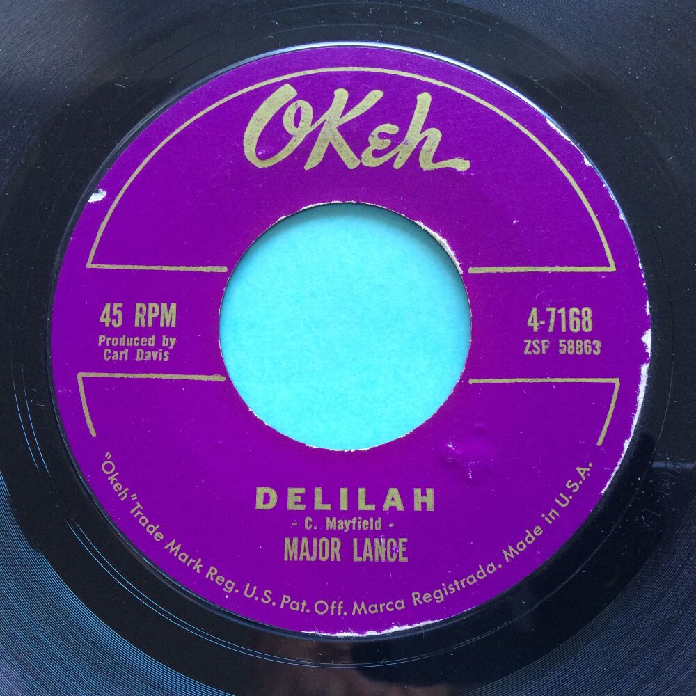 Major Lance - Delilah b/w Everytime - Okeh - Ex-