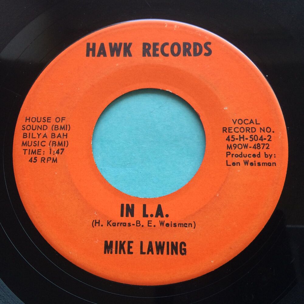 Mike Lawing - In L.A. - Hawk - Ex-