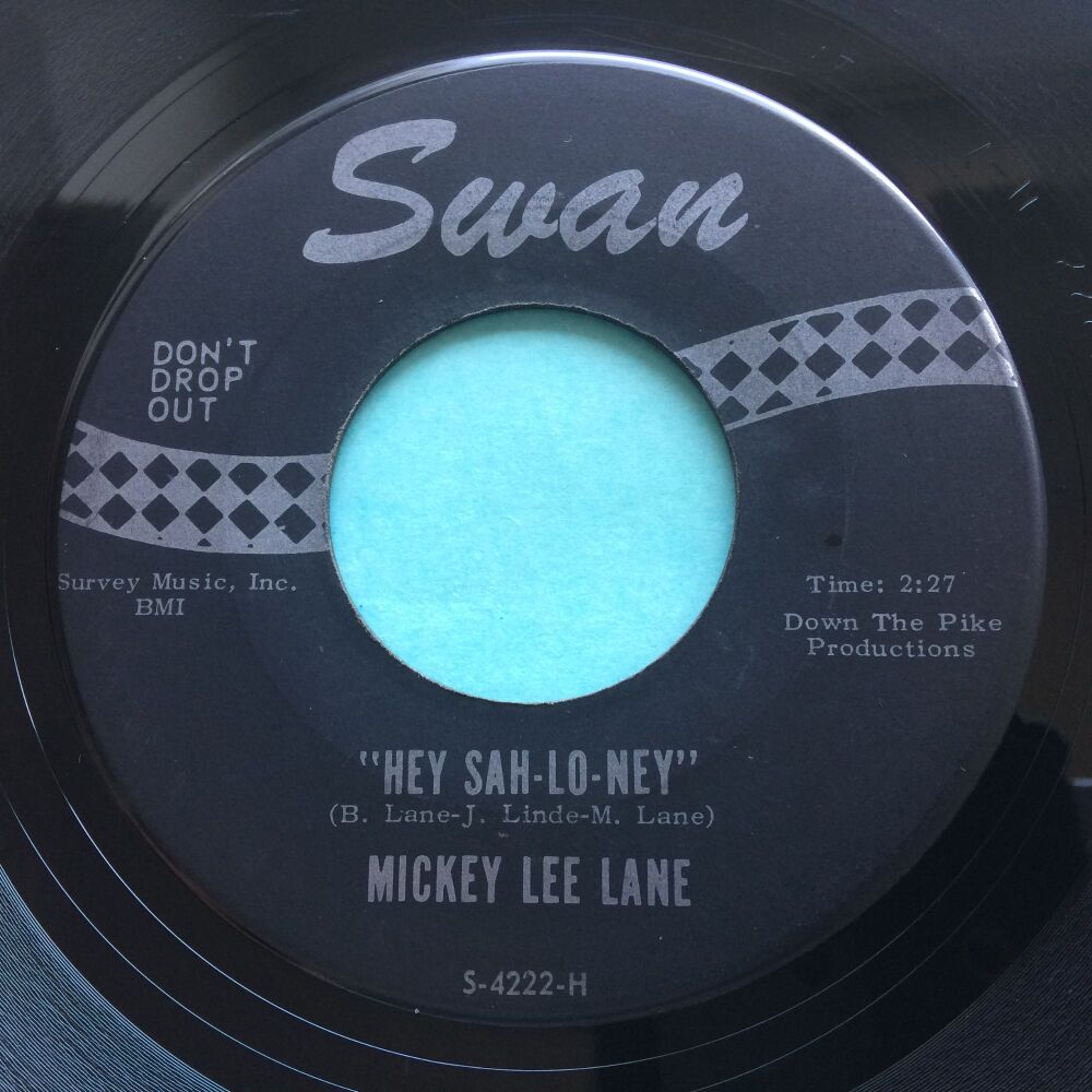 Mickey Lee Lane - Hey sah-lo-ney - Swan - VG+